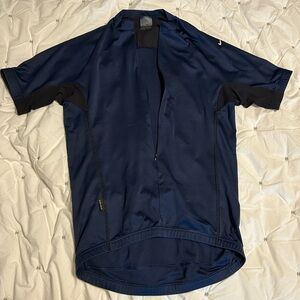 Nike Men's Dark Blue Cycling Jersey